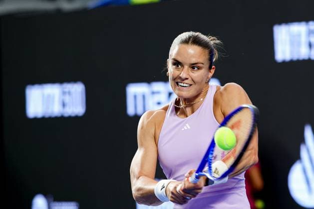 WTA, Tennis Damen GUADALAJARA 250 OPEN WTA GUADALAJARA 250 OPEN SAKKARI VS JACQUEMOT 08092025 GUADALAJARA, JALISCO. Action photo of Maria Sakkari of Greece, during day 1 the WTA Guadalajara 250 Open, held at the Centro Panamericano de Tenis of Guadalajara, Jalisco, Mexico. Foto de accion de Maria Sakkari de Grecia, durante el dia 1 del WTA Guadalajara 250 Open, celebrado en el Centro Panamericano de Tenis de Guadalajara, Jalisco, Mexico PHOTO BY IMAGENSHOP AGENCIA FOTOGRAFICA GUADALAJARA JALISCO MEXICO Copyright: xIMAGENSHOPxAGENCIAxFOTOGRAFICAx