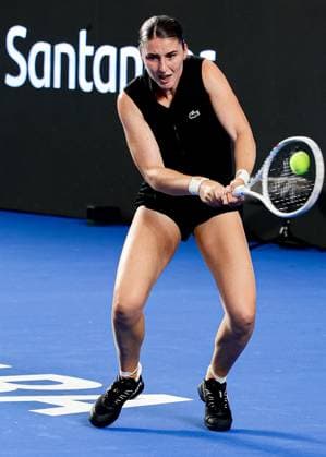 WTA, Tennis Damen GUADALAJARA 250 OPEN WTA GUADALAJARA 250 OPEN SAKKARI VS JACQUEMOT 08092025 GUADALAJARA, JALISCO. Action photo of Elsa Jacquemot of France, during day 1 the WTA Guadalajara 250 Open, held at the Centro Panamericano de Tenis of Guadalajara, Jalisco, Mexico. Foto de accion de Elsa Jacquemot de Francia, durante el dia 1 del WTA Guadalajara 250 Open, celebrado en el Centro Panamericano de Tenis de Guadalajara, Jalisco, Mexico PHOTO BY IMAGENSHOP AGENCIA FOTOGRAFICA GUADALAJARA JALISCO MEXICO Copyright: xIMAGENSHOPxAGENCIAxFOTOGRAFICAx