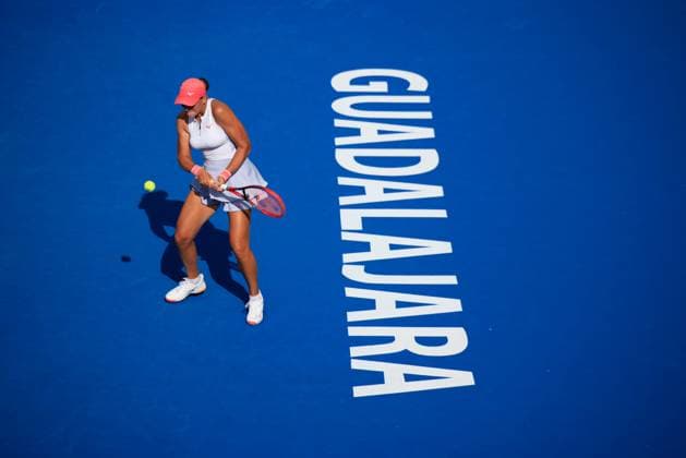 WTA, Tennis Damen GUADALAJARA 250 OPEN WTA GUADALAJARA 250 OPEN JIMENEZ KASINTSEVA VS PRIDANKINA 08092025 GUADALAJARA, JALISCO. Action photo of Elena Pridankina, during day 1 the WTA Guadalajara 250 Open, held at the Centro Panamericano de Tenis of Guadalajara, Jalisco, Mexico. Foto de accion de Elena Pridankina, durante el dia 1 del WTA Guadalajara 250 Open, celebrado en el Centro Panamericano de Tenis de Guadalajara, Jalisco, Mexico PHOTO BY IMAGENSHOP AGENCIA FOTOGRAFICA GUADALAJARA JALISCO MEXICO Copyright: xIMAGENSHOPxAGENCIAxFOTOGRAFICAx