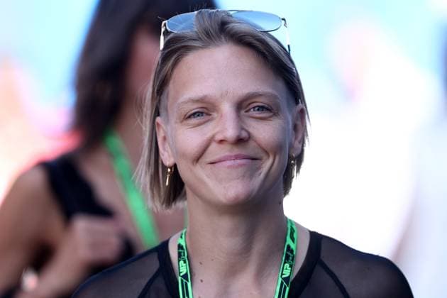 F1 Grand Prix of Italy Arianna Fontana, short track champion, looks on before the F1 Grand Prix of Italy at Autodromo Nazionale on September 7, 2025 in Monza, Italy. Monza Autodromo Nazionale Copyright: xMarcoxCanonierox