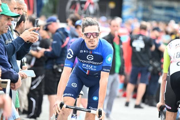 09-09-2025 Vuelta A Espana; Tappa 16 Poio - Castro De Herville De Mos; 2025, Groupama - Fdj; Gaudu, David; Poio; 