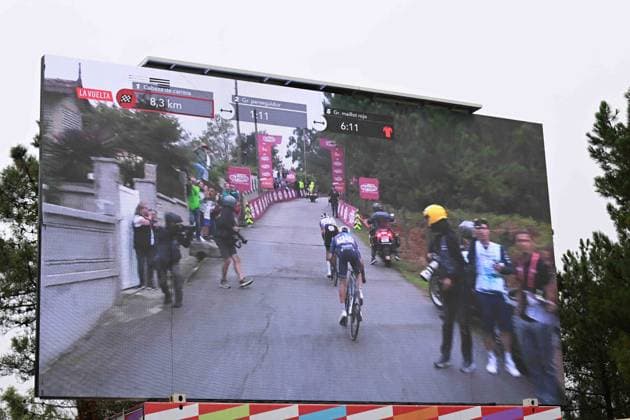 09-09-2025 Vuelta A Espana; Tappa 16 Poio - Castro De Herville De Mos; 2025, Ineos Grenadiers; Bernal Gomez, Arley; Castro De Herville De Mos; 