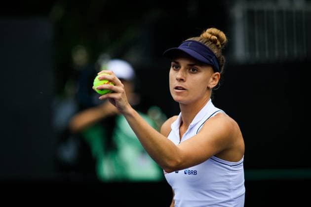 WTA, Tennis Damen 250 SP OPEN SaO PAULO, SP - 09.09.2025: WTA 250 SP OPEN - The first edition of the SP Open, a WTA 250 series tournament played on hard courts, will take place at Villa-Lobos Park, in the west zone of Sao Paulo. The event marks Sao Paulo& 39;s return to the official WTA calendar after 25 years and is the largest women& 39;s tournament in Brazil since 2016. In addition to the sporting competitions with 32 players in the singles and 16 doubles. In the photo, tennis player Luiza Fullana (BRA) during a SP Open match against tennis player Renata Zarazua (MEX), this Tuesday (09). (Photo: Aloisio Mauricio Fotoarena) x2803620x  AloisioxMauricio