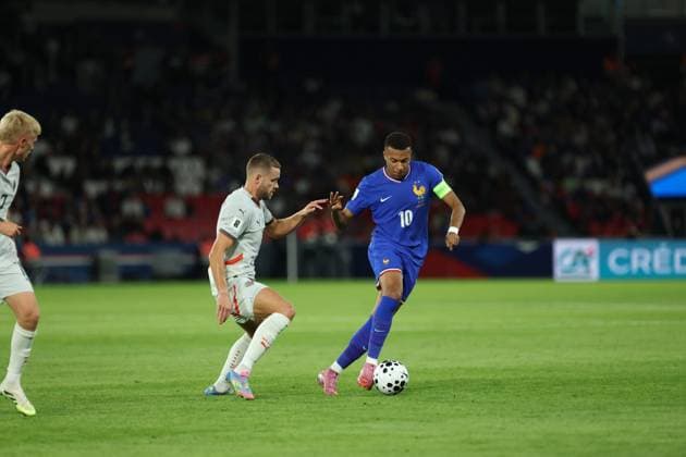Football France Islande PHOTOPQR LE PARISIEN Olivier Arandel ; Paris ; 09 09 2025 ; Paris, France Parc des Princes Mardi 9 septembre 2025 Sports Football Équipe de France de football Éliminatoires de la zone Europe pour la Coupe du monde de football 2026 France - Islande - Kylian Mbappé LP Olivier Arandel Saint Denis, France, sept 9th 2025. Stade de France. Soccer. France - Iceland: World Cup qualifying match