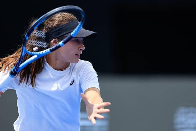 RECORD DATE NOT STATED WTA, Tennis Damen GUADALAJARA 250 OPEN WTA GUADALAJARA 250 OPEN ZEYNEP SONMEZ TRAINING SESSION 09092025 GUADALAJARA, JALISCO. Action photo of Zeynep Sonmez of Turkey, during a training session at the Centro Panamericano de Tenis, venue of the WTA Guadalajara 250 Open at Guadalajara, Jalisco, Mexico. Foto de accion de Zeynep Sonmez de Turquia, durante una sesion de entrenamiento en el Centro Panameericano de Tenis, sede del WTA Guadalajara 250 Open en Guadalajara, Jalisco, Mexico GUADALAJARA JALISCO MEXICO Copyright: xIMAGENSHOPxAGENCIAxFOTOGRAFICAx