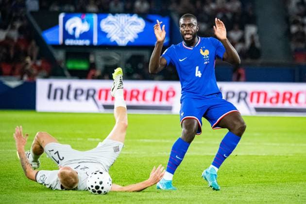 FOOTBALL: FRANCE - ISLANDE Baptiste AUTISSIER MAXPPP - Paris 09 09 2025 Baptiste AUTISSIER Maxppp Paris ; 09 09 2025 ; Dayot Upamecano lors du match France vs Islande comptant pour la 2e journee des qualification pour la Coupe du Monde 2026 a Paris le 09 septembre 2025. Saint Denis, France, sept 9th 2025. Stade de France. Soccer. France - Iceland: World Cup qualifying match Paris Paris Ile de France France  Copyright: xMAXPPPxBaptistexAUTISSIERx BAU202509099440 BAU202509099440