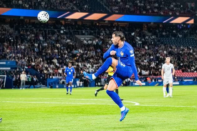 FOOTBALL: FRANCE - ISLANDE Baptiste AUTISSIER MAXPPP - Paris 09 09 2025 Baptiste AUTISSIER Maxppp Paris ; 09 09 2025 ; Theo Hernandez lors du match France vs Islande comptant pour la 2e journee des qualification pour la Coupe du Monde 2026 a Paris le 09 septembre 2025. Saint Denis, France, sept 9th 2025. Stade de France. Soccer. France - Iceland: World Cup qualifying match Paris Paris Ile de France France  Copyright: xMAXPPPxBaptistexAUTISSIERx BAU202509099464 BAU202509099464