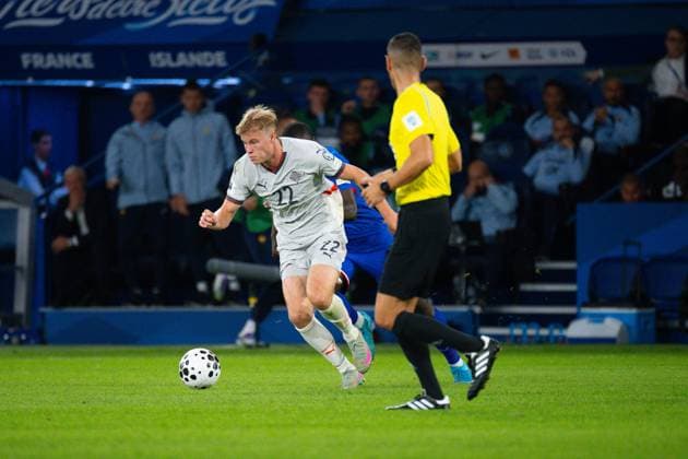 FOOTBALL : France vs Islande - Paris - 09 09 2025 Andri Gudjohnsen ( 22 - Iceland ) during the European Qualifying round match between France and Iceland at Parc des Princes on September 09, 2025 in Paris, France. ( Photo by Federico Pestellini PsnewZ ) - Parc des PrincesFrance  Copyright: xFedericoxPestellinix