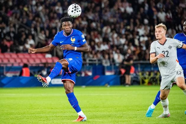 FOOTBALL: FRANCE - ISLANDE Baptiste AUTISSIER MAXPPP - Paris 09 09 2025 Baptiste AUTISSIER Maxppp Paris ; 09 09 2025 ; Aurelien Tchouameni lors du match France vs Islande comptant pour la 2e journee des qualification pour la Coupe du Monde 2026 a Paris le 09 septembre 2025. Saint Denis, France, sept 9th 2025. Stade de France. Soccer. France - Iceland: World Cup qualifying match Paris Paris Ile de France France  Copyright: xMAXPPPxBaptistexAUTISSIERx BAU202509099507 BAU202509099507
