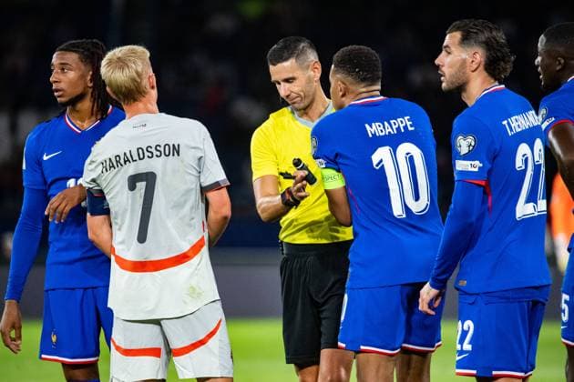 FOOTBALL: FRANCE - ISLANDE Baptiste AUTISSIER MAXPPP - Paris 09 09 2025 Baptiste AUTISSIER Maxppp Paris ; 09 09 2025 ; Antonio Emanuel Carvalho Nobre lors du match France vs Islande comptant pour la 2e journee des qualification pour la Coupe du Monde 2026 a Paris le 09 septembre 2025. Saint Denis, France, sept 9th 2025. Stade de France. Soccer. France - Iceland: World Cup qualifying match Paris Paris Ile de France France  Copyright: xMAXPPPxBaptistexAUTISSIERx BAU202509099523 BAU202509099523