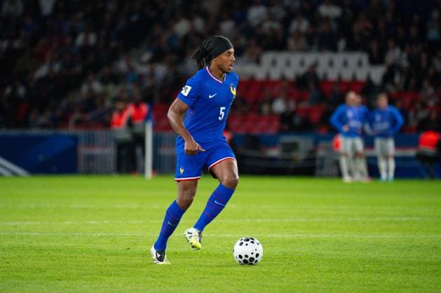FOOTBALL : France vs Islande - Paris - 09 09 2025 Jules Kounde ( 5 - France ) during the European Qualifying round match between France and Iceland at Parc des Princes on September 09, 2025 in Paris, France. ( Photo by Federico Pestellini PsnewZ ) - Parc des PrincesFrance  Copyright: xFedericoxPestellinix