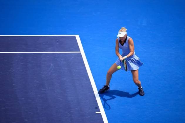 RECORD DATE NOT STATED WTA, Tennis Damen GUADALAJARA 250 OPEN WTA GUADALAJARA 250 OPEN KUDERMETOVA VS STAKUSIC 09092025 GUADALAJARA, JALISCO. Action photo of Polina Kudermetova, during day 2 the WTA Guadalajara 250 Open, held at the Centro Panamericano de Tenis of Guadalajara, Jalisco, Mexico. Foto de accion de Polina Kudermetova, durante el dia 2 del WTA Guadalajara 250 Open, celebrado en el Centro Panamericano de Tenis de Guadalajara, Jalisco, Mexico PHOTO BY IMAGENSHOP AGENCIA FOTOGRAFICA GUADALAJARA JALISCO MEXICO Copyright: xIMAGENSHOPxAGENCIAxFOTOGRAFICAx
