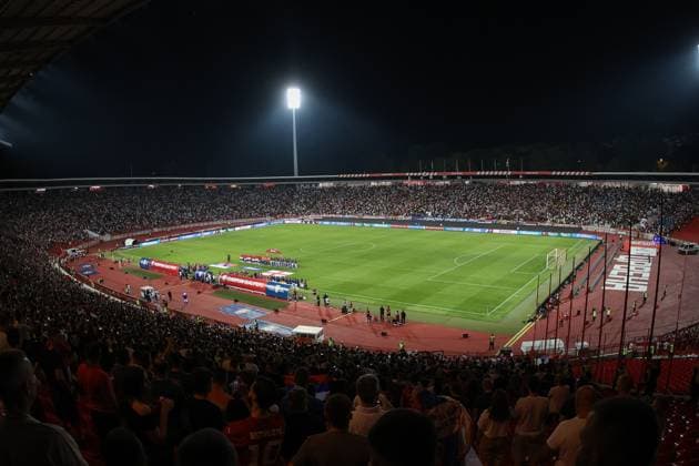 SERBIA vs ENGLAND STADIUM football Serbia vs England FIFA World Cup, WM, Weltmeisterschaft, Fussball qualification match at Rajko Mitic stadium, Belgrade 09.09.2025 Foto: FOOTBALL, SERBIA, ENGLAND, FIFA WORLD CUP QUALIFICATIONS MATCH Beograd Rajko Mitic stadium Serbia Copyright: xMarkoxMetlas xMNxPressx