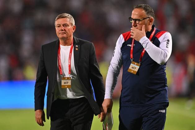 SERBIA vs ENGLAND DRAGAN STOJKOVIC PIKSI coach football Serbia vs England FIFA World Cup, WM, Weltmeisterschaft, Fussball qualification match at Rajko Mitic stadium, Belgrade 09.09.2025 Foto: FOOTBALL, SERBIA, ENGLAND, FIFA WORLD CUP QUALIFICATIONS MATCH Beograd Rajko Mitic stadium Serbia Copyright: xMarkoxMetlas xMNxPressx