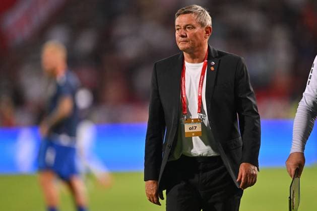 SERBIA vs ENGLAND DRAGAN STOJKOVIC PIKSI coach football Serbia vs England FIFA World Cup, WM, Weltmeisterschaft, Fussball qualification match at Rajko Mitic stadium, Belgrade 09.09.2025 Foto: FOOTBALL, SERBIA, ENGLAND, FIFA WORLD CUP QUALIFICATIONS MATCH Beograd Rajko Mitic stadium Serbia Copyright: xMarkoxMetlas xMNxPressx