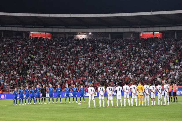SERBIA vs ENGLAND Football Serbia vs England FIFA World Cup, WM, Weltmeisterschaft, Fussball qualification match at Rajko Mitic stadium, Belgrade 09.09.2025 Foto: FOOTBALL, SERBIA, ENGLAND, FIFA WORLD CUP QUALIFICATIONS MATCH Beograd Rajko Mitic stadium Serbia Copyright: xMarkoxMetlas xMNxPressx