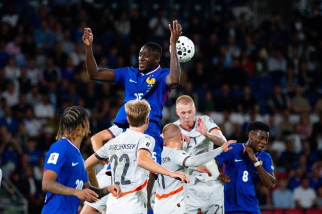 FOOTBALL : France vs Islande - Paris - 09 09 2025 Ibrahima Konate ( 15 - France ) during the European Qualifying round match between France and Iceland at Parc des Princes on September 09, 2025 in Paris, France. ( Photo by Federico Pestellini PsnewZ ) - Parc des PrincesFrance  Copyright: xFedericoxPestellinix