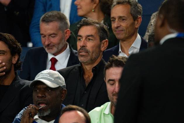 CELEBRITES : France vs Islande - Paris - 09 09 2025 Robert Pires attends the European Qualifying round match between France and Iceland at Parc des Princes on September 09, 2025 in Paris, France. ( Photo by Federico Pestellini PsnewZ ) - Parc des PrincesFrance  Copyright: xFedericoxPestellinix