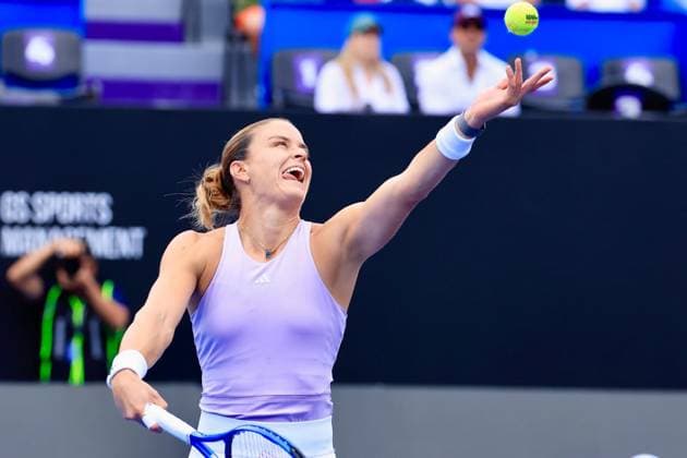 RECORD DATE NOT STATED WTA, Tennis Damen GUADALAJARA 250 OPEN WTA GUADALAJARA 250 OPEN SAKKARI VS JACQUEMOT 09092025 GUADALAJARA, JALISCO. Action photo of Maria Sakkari of Greece, during day 2 the WTA Guadalajara 250 Open, held at the Centro Panamericano de Tenis of Guadalajara, Jalisco, Mexico. Foto de accion de Maria Sakkari de Grecia, durante el dia 2 del WTA Guadalajara 250 Open, celebrado en el Centro Panamericano de Tenis de Guadalajara, Jalisco, Mexico PHOTO BY IMAGENSHOP AGENCIA FOTOGRAFICA GUADALAJARA JALISCO MEXICO Copyright: xIMAGENSHOPxAGENCIAxFOTOGRAFICAx