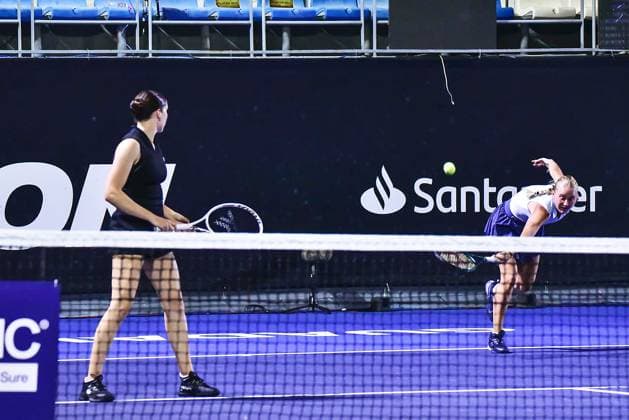 RECORD DATE NOT STATED WTA, Tennis Damen GUADALAJARA 250 OPEN WTA GUADALAJARA 250 OPEN DETIUC PRIDANKINA VS JACQUEMOT KUDERMETOVA 09092025 GUADALAJARA, JALISCO. Action photo of Elsa Jacquemot and Polina Kudermetova, during day 2 the WTA Guadalajara 250 Open, held at the Centro Panamericano de Tenis of Guadalajara, Jalisco, Mexico. Foto de accion de Elsa Jacquemot y Polina Kudermetova,, durante el dia 2 del WTA Guadalajara 250 Open, celebrado en el Centro Panamericano de Tenis de Guadalajara, Jalisco, Mexico PHOTO BY IMAGENSHOP AGENCIA FOTOGRAFICA GUADALAJARA JALISCO MEXICO Copyright: xIMAGENSHOPxAGENCIAxFOTOGRAFICAx