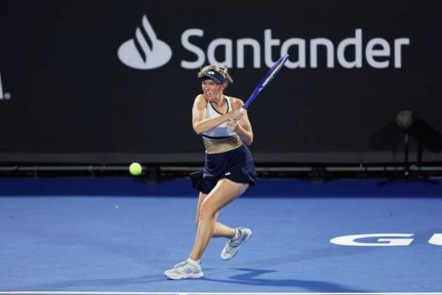 RECORD DATE NOT STATED WTA, Tennis Damen GUADALAJARA 250 OPEN WTA GUADALAJARA 250 OPEN HUNTER VS SINIAKOVA 09092025 GUADALAJARA, JALISCO. Action photo of Storm Hunter of Australia, during day 2 the WTA Guadalajara 250 Open, held at the Centro Panamericano de Tenis of Guadalajara, Jalisco, Mexico. Foto de accion de Storm Hunter dd Australia, durante el dia 2 del WTA Guadalajara 250 Open, celebrado en el Centro Panamericano de Tenis de Guadalajara, Jalisco, Mexico PHOTO BY IMAGENSHOP AGENCIA FOTOGRAFICA GUADALAJARA JALISCO MEXICO Copyright: xIMAGENSHOPxAGENCIAxFOTOGRAFICAx