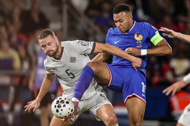 France v Iceland - FIFA World Cup, WM, Weltmeisterschaft, Fussball 2026 - European Qualifiers - Group D Sebastien Muylaert MAXPPP - Paris 09 09 2025 Kylian Mbappe of France during the FIFA World Cup 2026 - European Qualifiers - Group D match between France and Iceland at Parc des Princes in Paris, France. 10 09 2025 Paris France  Copyright: xMAXPPPxSébastienxMuylaertx LTG202509109784 LTG202509109784