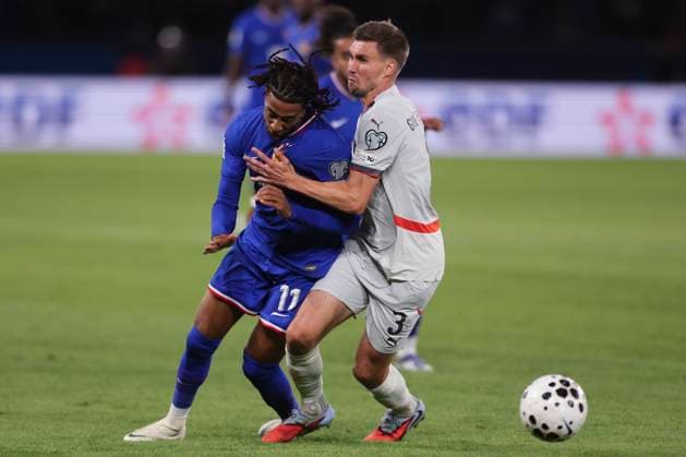 France v Iceland - FIFA World Cup, WM, Weltmeisterschaft, Fussball 2026 - European Qualifiers - Group D Sebastien Muylaert MAXPPP - Paris 09 09 2025 Michael OLISE of France during the FIFA World Cup 2026 - European Qualifiers - Group D match between France and Iceland at Parc des Princes in Paris, France. 10 09 2025 Paris France  Copyright: xMAXPPPxSébastienxMuylaertx LTG202509109823 LTG202509109823
