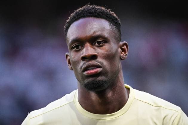 August 24, 2025, Villeneuve-D ascq, France, France: Folarin BALOGUN of Monaco during the Ligue 1 match between Lille OSC (LOSC) and AS Monaco at Pierre Mauroy Stadium on August 24, 2025 in Villeneuve-d Ascq near Lille, France. Villeneuve-D ascq France - ZUMAm308 20250824_zsp_m308_118 Copyright: xMatthieuxMirvillex