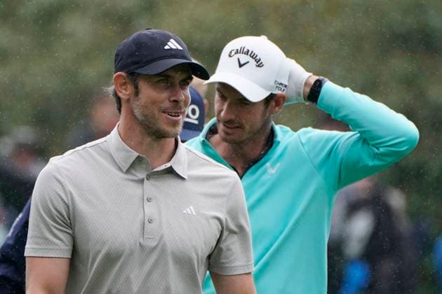 BMW PGA, Golf Herren 2025 Gareth Bale former Football player In action on Pro Am day at The BMW PGA, Wentworth (West) GC, Virginia Water, Surrey, England. UK 1oth September 20025 Copyright: xMarkxNewcombex