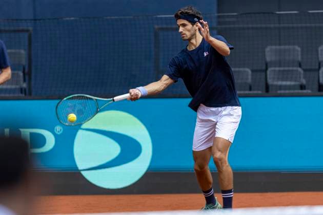 Training of the French Davis Cup national team, Nationalteam Pierre-Hugues Herbert during training of the French Davis Cup national team in SD Gradski vrt in Osijek on September 10, 2025 in Croatia  DavorxJavorovic PIXSELL