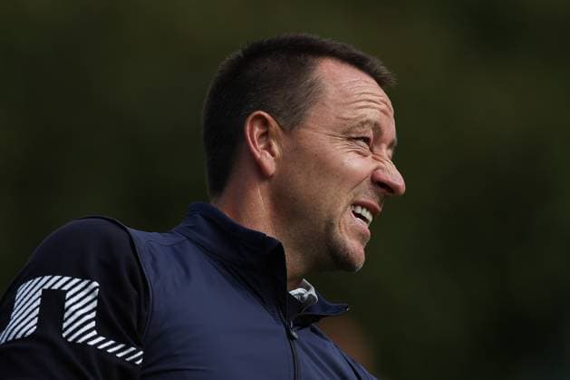 10th September 2025; Wentworth Club, London, England; The BMW PGA, Golf Herren Championship Golf Practice Day 2; John Terry, Former Chelsea FC captain and England football icon in action on the 18th green  HenningxvonxJagow