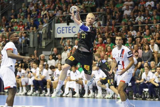 10.09.2025, xgox, Handball, EHF Champions League, SC Magdeburg - Paris Saint Germain v.l. m23 Magdeburg