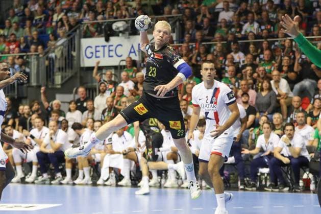 10.09.2025, xgox, Handball, EHF Champions League, SC Magdeburg - Paris Saint Germain v.l. m23 Magdeburg