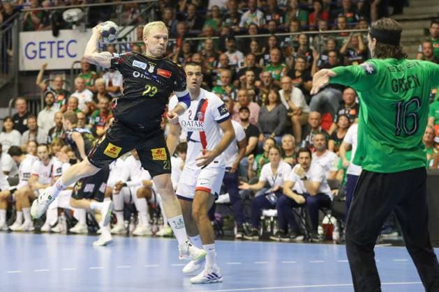 10.09.2025, xgox, Handball, EHF Champions League, SC Magdeburg - Paris Saint Germain v.l. m23 Magdeburg