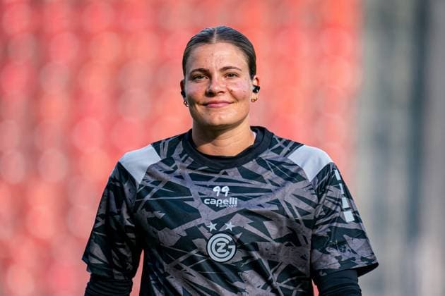 Switzerland: UEFA Women s Europa Cup - GC Frauenfussball vs BIIK-Shymkent - Letzigrund Stadium, Zurich: GC Frauenfussball players arrival Copyright: xPriscilaxBütlerx