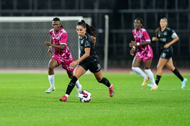 Switzerland: UEFA Women s Europa Cup - GC Frauenfussball vs BIIK-Shymkent - Letzigrund Stadium, Zurich: Qendresa Krasniqi (9 Grasshopper Club) in action. Copyright: xPriscilaxBütlerx