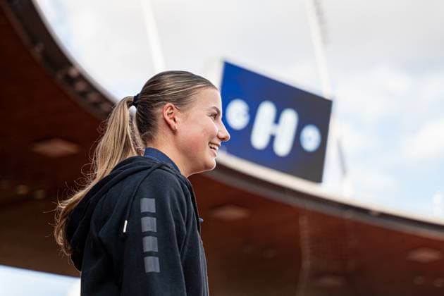 Switzerland: UEFA Women s Europa Cup - GC Frauenfussball vs BIIK-Shymkent - Letzigrund Stadium, Zurich: GC Frauenfussball players arrival Copyright: xPriscilaxBütlerx