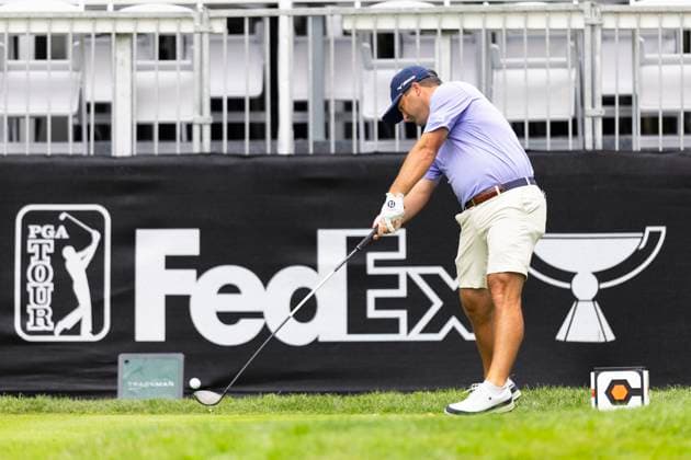 September 10, 2025, Napa, California, United States: NAPA, CA - SEPTEMBER 10: Greyson Sigg of the United States tees off on hole 18 during the Procore Championship 2025 - Pro-Am at Silverado Resort on September 10, 2025 in Napa, California. Napa United States - ZUMAt139 20250910_aaa_t139_003 Copyright: xAlxChang IsixPhotosx