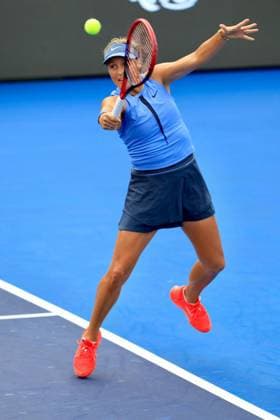 RECORD DATE NOT STATED WTA, Tennis Damen GUADALAJARA 250 OPEN WTA GUADALAJARA 250 OPEN MARINO VS MARIA 10092025 GUADALAJARA, JALISCO. Action photo of Tatjana Maria of Germany, during day 3 the WTA Guadalajara 250 Open, held at the Centro Panamericano de Tenis of Guadalajara, Jalisco, Mexico. Foto de accion de Tatjana Maria de Alemania, durante el dia 3 del WTA Guadalajara 250 Open, celebrado en el Centro Panamericano de Tenis de Guadalajara, Jalisco, Mexico PHOTO BY IMAGENSHOP AGENCIA FOTOGRAFICA GUADALAJARA JALISCO MEXICO Copyright: xIMAGENSHOPxAGENCIAxFOTOGRAFICAx