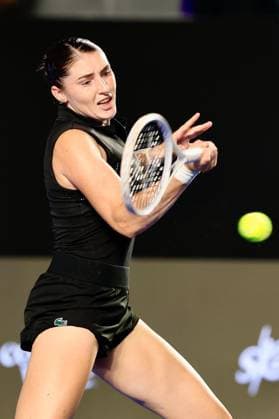 RECORD DATE NOT STATED WTA, Tennis Damen GUADALAJARA 250 OPEN WTA GUADALAJARA 250 OPEN MARTENS VS JACQUEMOT 10092025 GUADALAJARA, JALISCO. Action photo of Elsa Jacquemot of France, during day 3 the WTA Guadalajara 250 Open, held at the Centro Panamericano de Tenis of Guadalajara, Jalisco, Mexico. Foto de accion de Elsa Jacquemot de Francia, durante el dia 3 del WTA Guadalajara 250 Open, celebrado en el Centro Panamericano de Tenis de Guadalajara, Jalisco, Mexico PHOTO BY IMAGENSHOP AGENCIA FOTOGRAFICA GUADALAJARA JALISCO MEXICO Copyright: xIMAGENSHOPxAGENCIAxFOTOGRAFICAx