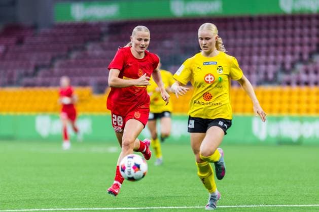 FC Nordsjaelland v KuPS, UEFA Women™s Europa Cup, Farum, Denmark Farum, Denmark. 10th, September 2025. Cecilie Larsen (28) of FC Nordsjaelland seen during the UEFA Women™s Europa Cup qualification match between FC Nordsjaelland and KuPS at Right to Dream Park in Farum. Denmark, Farum  Copyright: xGonzalesxPhoto DejanxObretkovicx