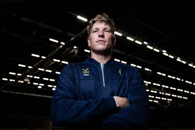 250911 AndrÃ Göransson of Sweden poses for a portrait during the Davis Cup draw ceremony ahead of the match between Sweden and Tunisia on September 11, 2025 in Partille. Photo: Mathias Bergeld BILDBYRAN kod MB MB1200 tennis davis cup lottningen lotting draw ceremony sverige sweden bbeng tunisien tunisia porträtt portrait Copyright: MATHIASxBERGELD BB250911MB002