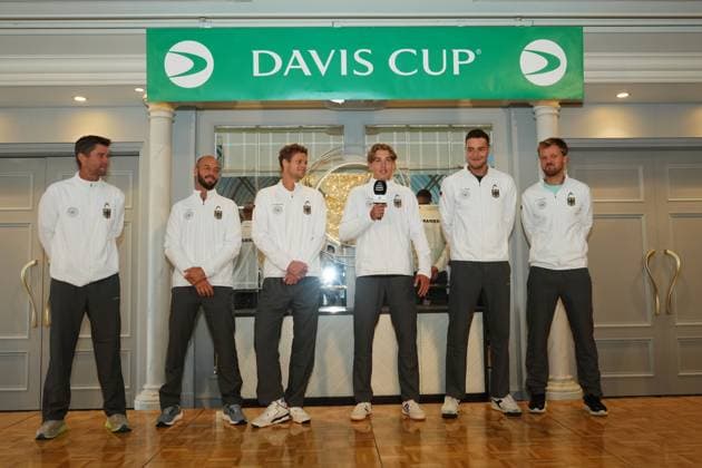 2025 Davis Cup Qualifiers 2nd Round Japan v Germany Japan Team Shintaro Mochizuki (JPN), Yoshihito Nishioka (JPN) , Yosuke Watanuki (JPN), Rei Sakamoto (JPN, Takeru Yuzuki (JPN), Captain: Go Soeda (JPN) German Team Yannick Hanfmann (GER), Jan-Lennard Struff (GER) Kevin Krawietz (GER), Justin Engel (GER) , Tim Puetz (GER) Captain: Michael Kohlman GER)