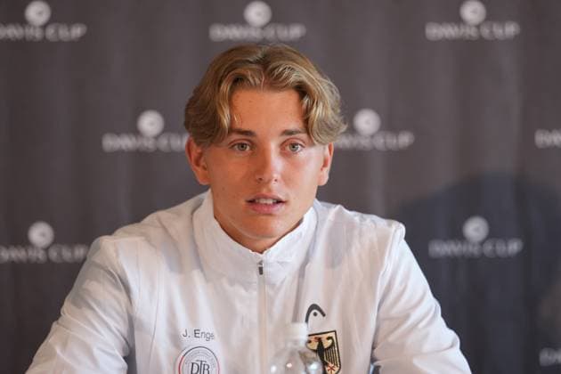 2025 Davis Cup Qualifiers 2nd Round Japan v Germany Japan Team Shintaro Mochizuki (JPN), Yoshihito Nishioka (JPN) , Yosuke Watanuki (JPN), Rei Sakamoto (JPN, Takeru Yuzuki (JPN), Captain: Go Soeda (JPN) German Team Yannick Hanfmann (GER), Jan-Lennard Struff (GER) Kevin Krawietz (GER), Justin Engel (GER) , Tim Puetz (GER) Captain: Michael Kohlman GER) Justin Engel (GER) , Rookie Speech