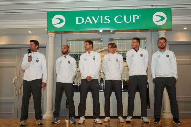 2025 Davis Cup Qualifiers 2nd Round Japan v Germany Japan Team Shintaro Mochizuki (JPN), Yoshihito Nishioka (JPN) , Yosuke Watanuki (JPN), Rei Sakamoto (JPN, Takeru Yuzuki (JPN), Captain: Go Soeda (JPN) German Team Yannick Hanfmann (GER), Jan-Lennard Struff (GER) Kevin Krawietz (GER), Justin Engel (GER) , Tim Puetz (GER) Captain: Michael Kohlman GER) Justin Engel (GER) , Rookie Speech