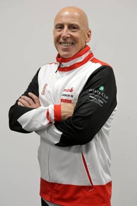 TENNIS - Davis Cup, HUN vs AUT DEBRECEN,HUNGARY,11.SEP.25 - TENNIS - ITF Davis Cup, qualification round 2, Hungary vs Austria, preview, team photo shoot. Image shows masseur Werner Farmer (AUT).  GEPAxpictures xWalterxLuger
