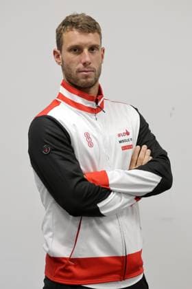 TENNIS - Davis Cup, HUN vs AUT DEBRECEN,HUNGARY,11.SEP.25 - TENNIS - ITF Davis Cup, qualification round 2, Hungary vs Austria, preview, team photo shoot. Image shows Filip Misolic (AUT).  GEPAxpictures xWalterxLuger
