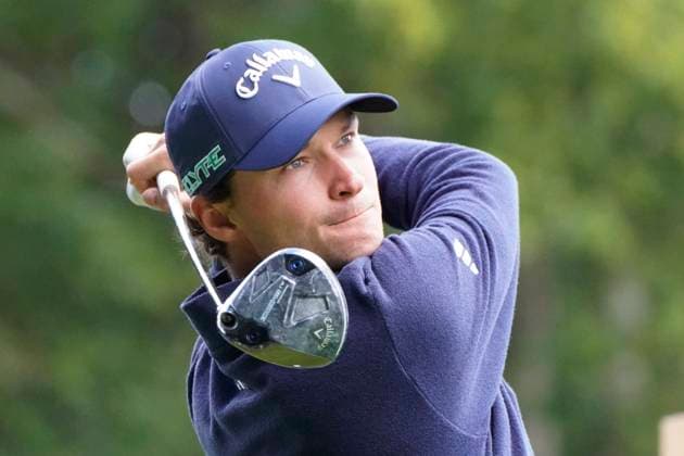 BMW PGA, Golf Herren 2025 Rasmus HoJGAARD HOJGAARD In action on the 1st day at The BMW PGA, Wentworth (West) GC, Virginia Water, Surrey, England. UK 11th September 2025 Copyright: xMarkxNewcombex