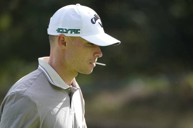 BMW PGA, Golf Herren 2025 Nicolai H¯JGAARD HOJGAARD In action on the 1st day at The BMW PGA, Wentworth (West) GC, Virginia Water, Surrey, England. UK 11th September 2025 Copyright: xMarkxNewcombex