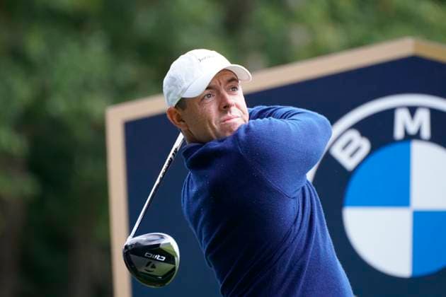 BMW PGA, Golf Herren 2025 Rory Mcilroy In action on the 1st day at The BMW PGA, Wentworth (West) GC, Virginia Water, Surrey, England. UK 11th September 2025 Copyright: xMarkxNewcombex